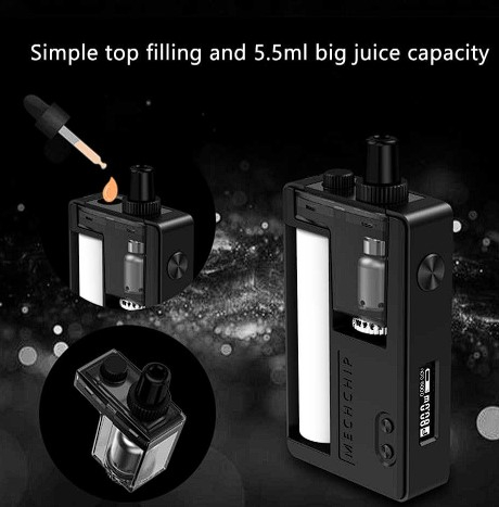 Mechlyfe Ratel XS AIO 80W befüllen