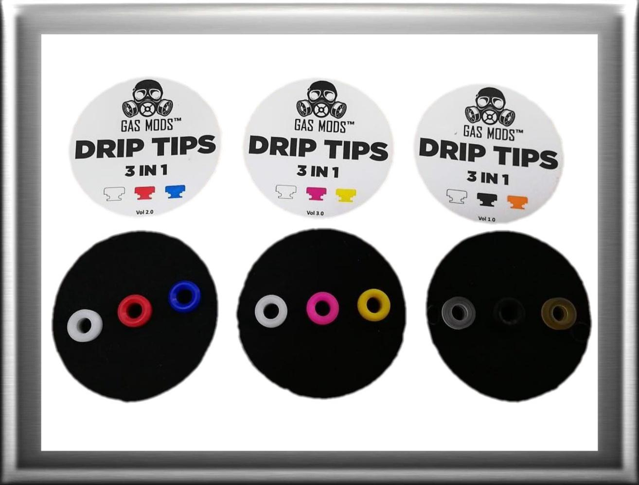 Gas Mods 510er Drip Tips Volume 1.0/2.0/3.0