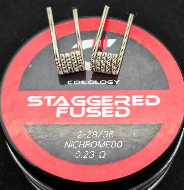 Coilology Staggered Fused Clapton Coilology Staggered Fused Clapton