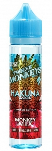12 Monkeys Hakuna Iced-50ml Shortfill-0 mg 12 Monkeys Hakuna Iced-50ml Shortfill-0 mg