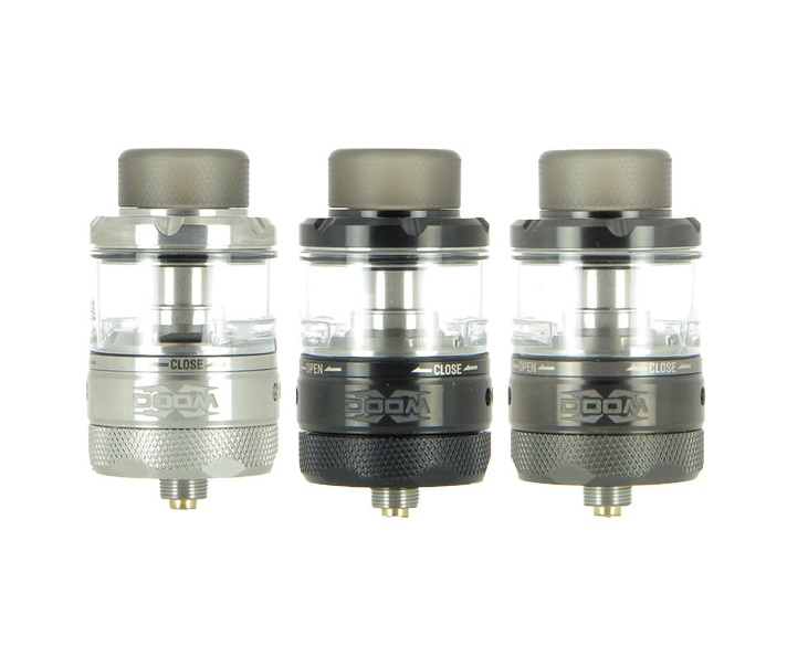Damn Vape Doom X RTA Ansicht Verdampfer