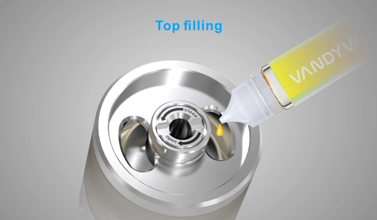 Vandy Vape Berserker MTL RTA befüllen