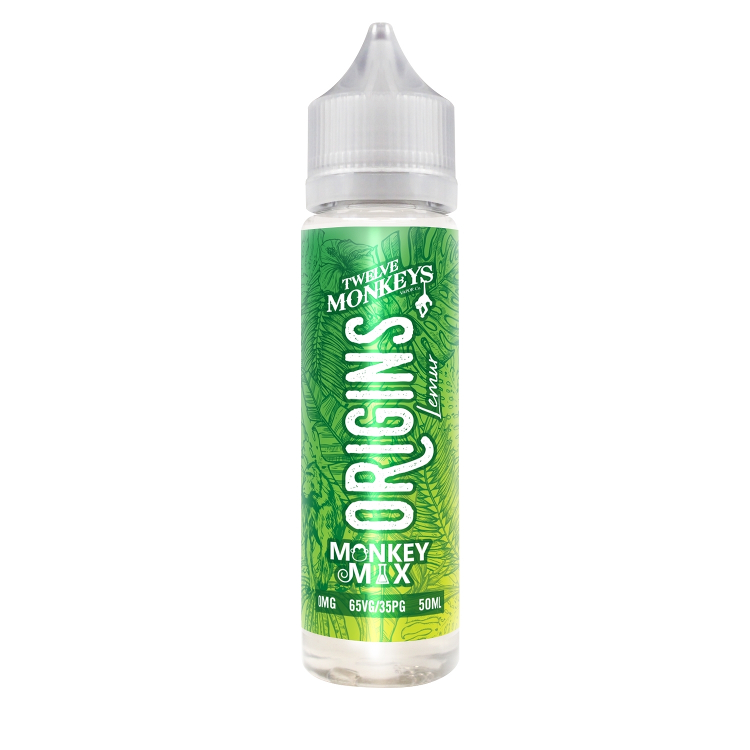 12 Monkeys Origins Lemur-50ml Shortfill-0 mg