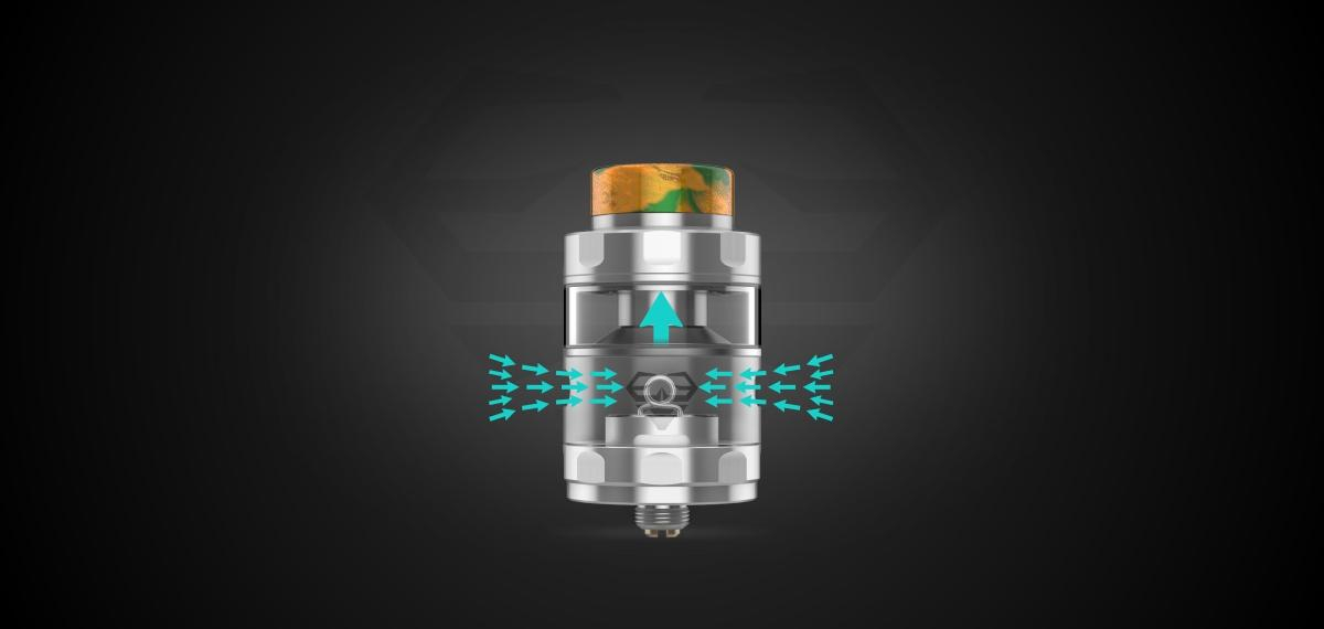Geekvape Blitzen RTA airflow