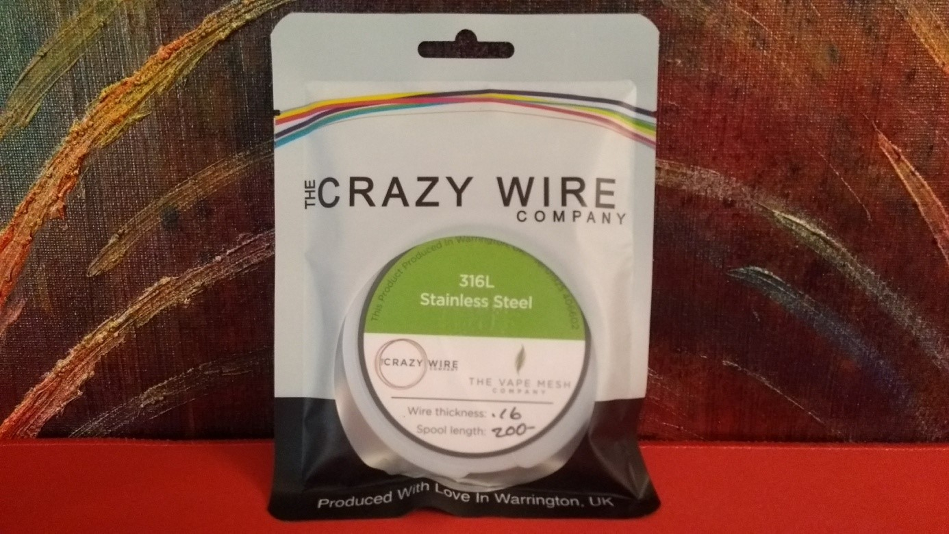 Crazy Wire Company SS316L 0.16mm 200m