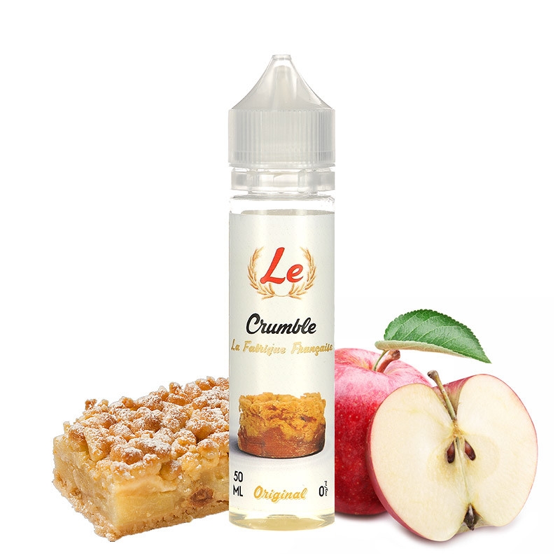 La Fabrique Francaise Crumble-50ml Shortfill-0 mg