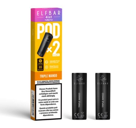 Elfbar 4 in 1 nachfüll Pods Elfbar 4 in 1 nachfüll Pods