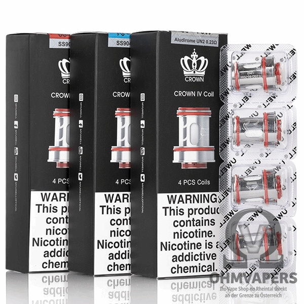 Uwell Crown 4 Ersatz Coils Uwell Crown 4 Ersatz Coils