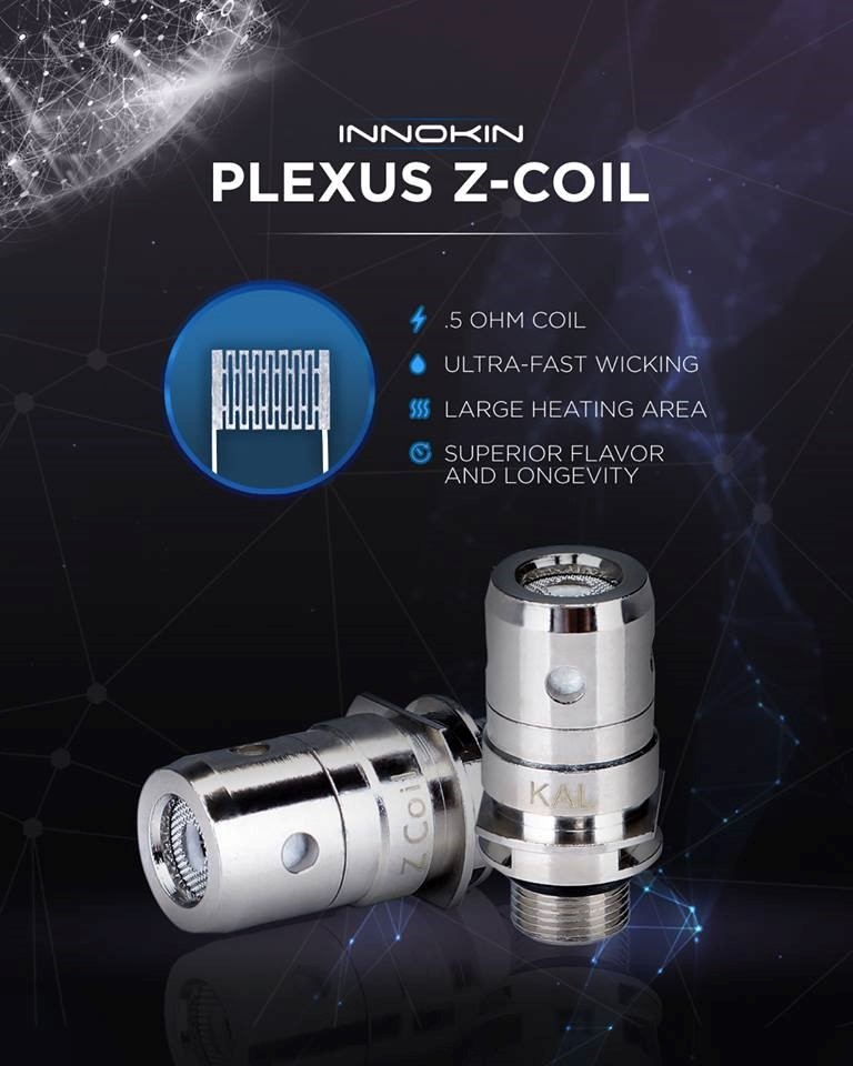Innokin Zenith Coils Plexus daten