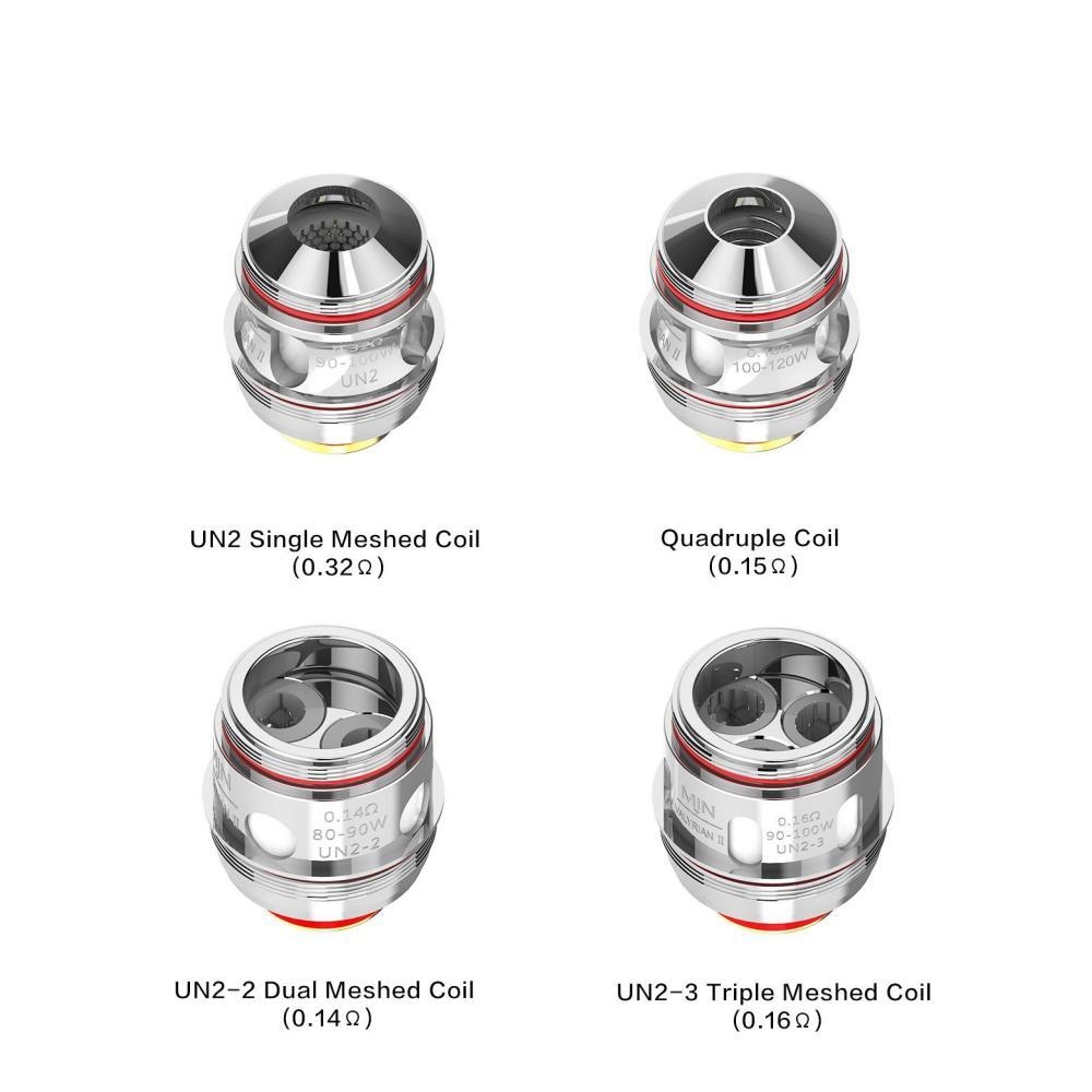 Uwell Valyrian 2 Coils Uwell Valyrian 2 Coils-0,14 Ohm Dual Meshed