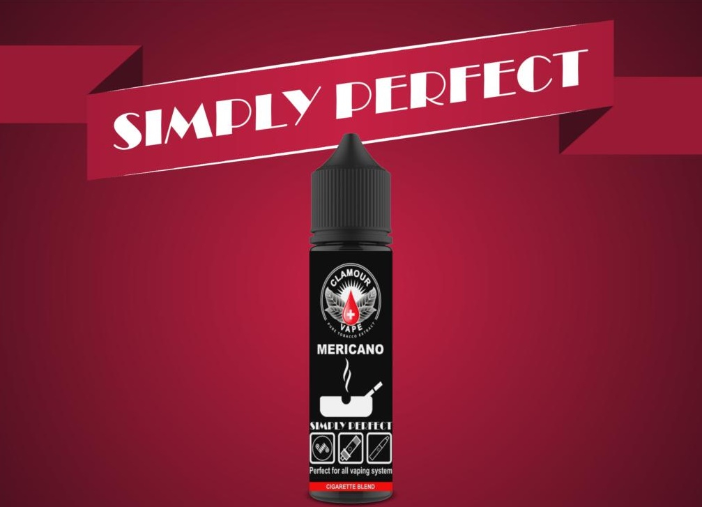 Clamour Vape Mericano Ansicht Flasche Clamour Vape Mericano-20 ml Longfill