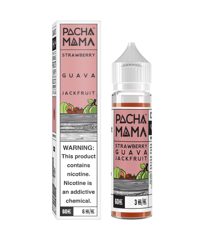 Pacha Mama Strawberry Guava Jackfruit Flasche Pacha Mama Strawberry Guava Jackfruit