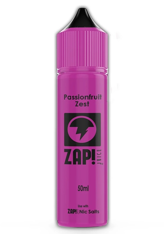 ZAP! Juices Passionfruit Zest Ansicht Flasche ZAP! Juices Passionfruit Zest