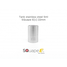 Stattqualm Tank Edelstahl Squape E[c] 22mm 5ml Ansicht