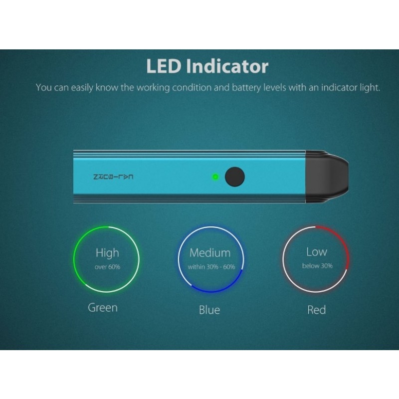 Uwell Caliburn Kit LED Indikator