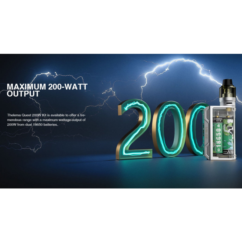 Lost Vape Thelema Quest 200W maximale Leistung