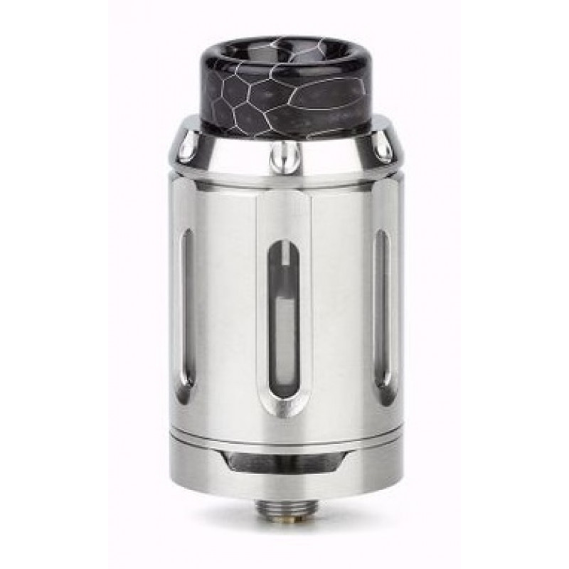 Squid Industries Peacemaker RTA 25mm Single Coil Ansicht Tank SS