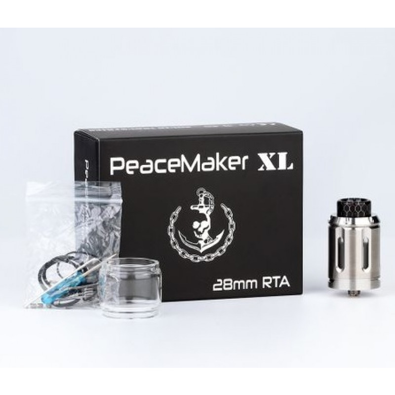 Squid Industries Peacemaker RTA 28mm Dual Coil Lieferumfang