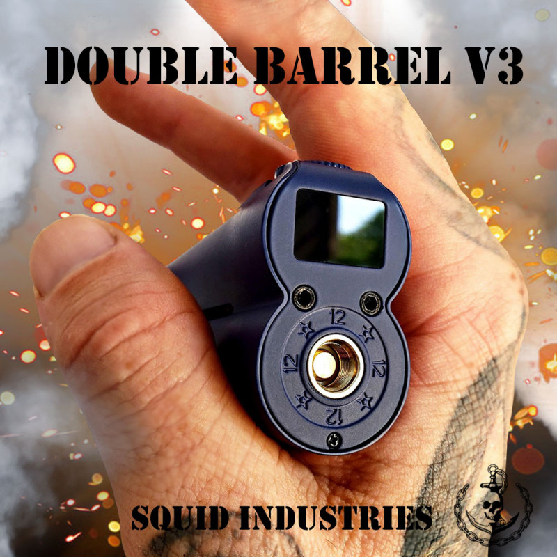 Squid Industries Double Barrel V3 Display Oberseite