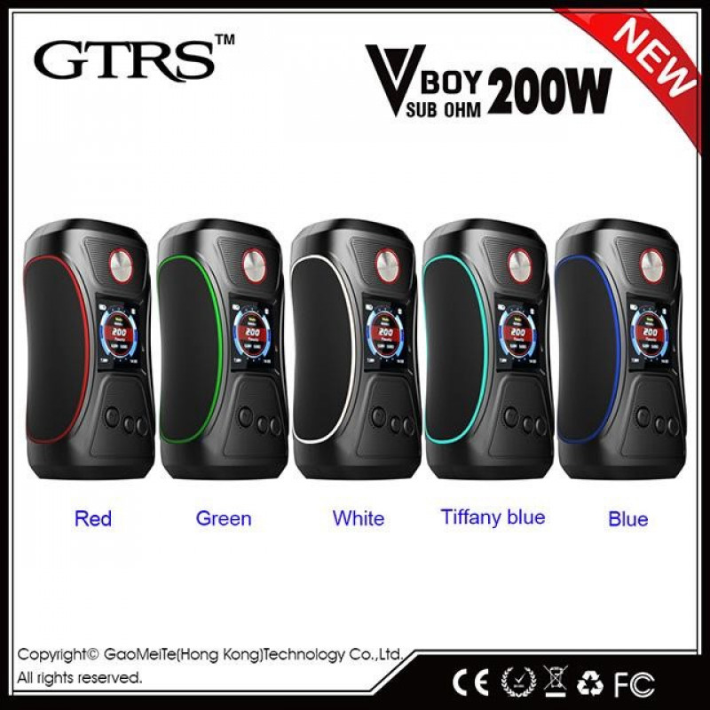 GTRS Tech VBoy 200W YiHi SX500 Mod colors