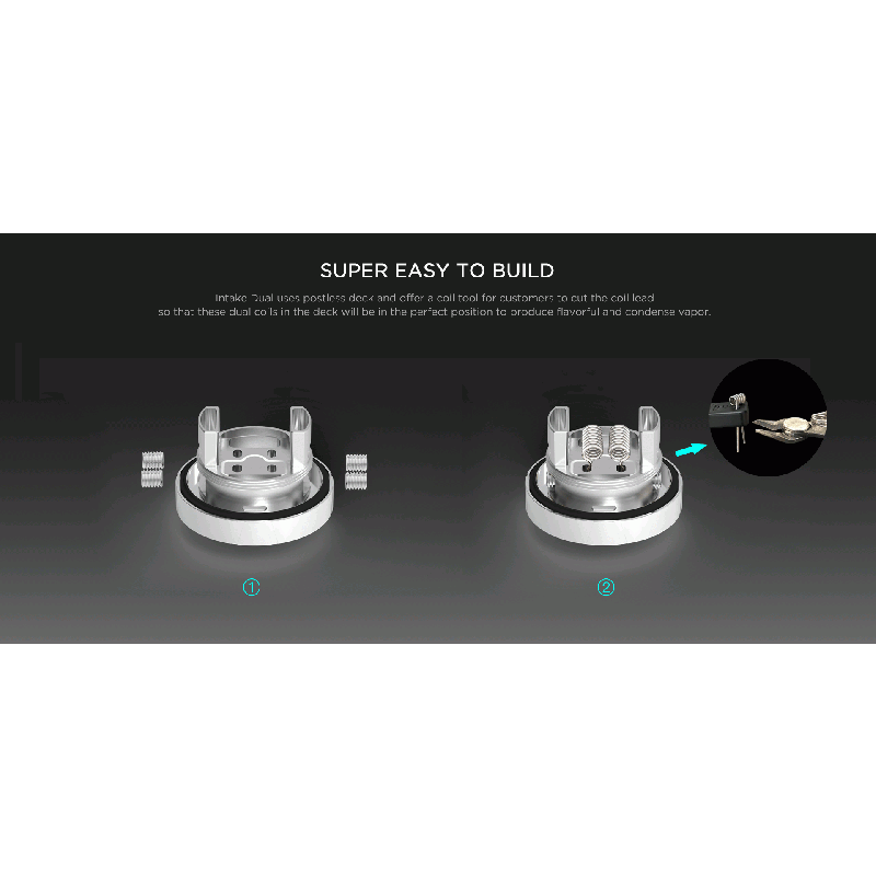 Augvape Intake Dual RTA Deck