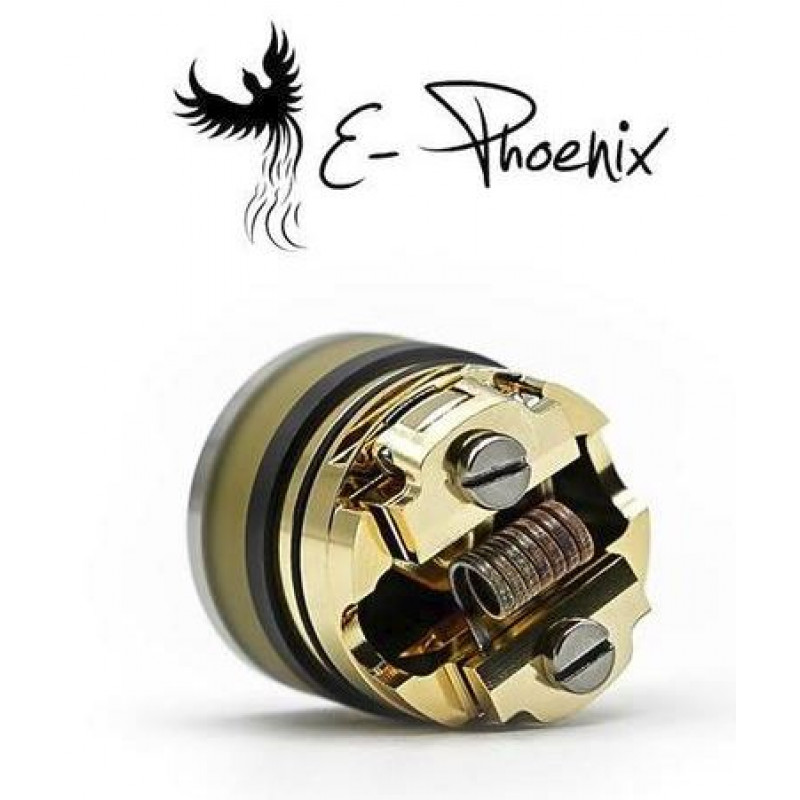 E-Phoenix The Legend RDTA liegend mit Wicklung