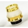 Koncio Mods Drip Tip Hybrid 24k Gold Ansicht Weiss