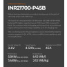 Molicel INR21700-P45B 4500mAh Features und Spezifikationen