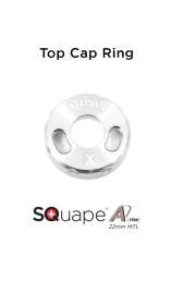 Stattqualm Squape A[rise] RTA 22mm MTL Top Cap Ring Ansicht