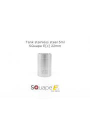 Stattqualm Tank Edelstahl Squape E[c] 22mm 5ml Ansicht