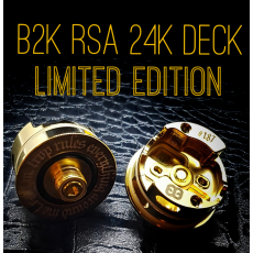 BB Vapes B2K RSA Limited Edition 24K Gold Deck