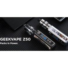 Geekvape Z50 Mod Ansicht mit Zeus Nano Tank