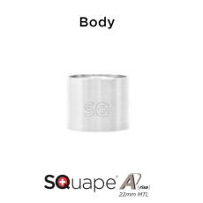 Stattqualm Squape A[rise] RTA 22mm MTL Gehäuse Ansicht