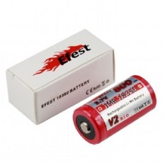 Efest IMR 18350 800mAH battery (nipple top)