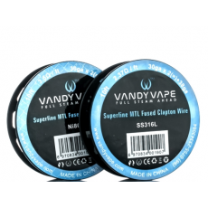 Vandy Vape Superfine MTL Fused Clapton Drähte