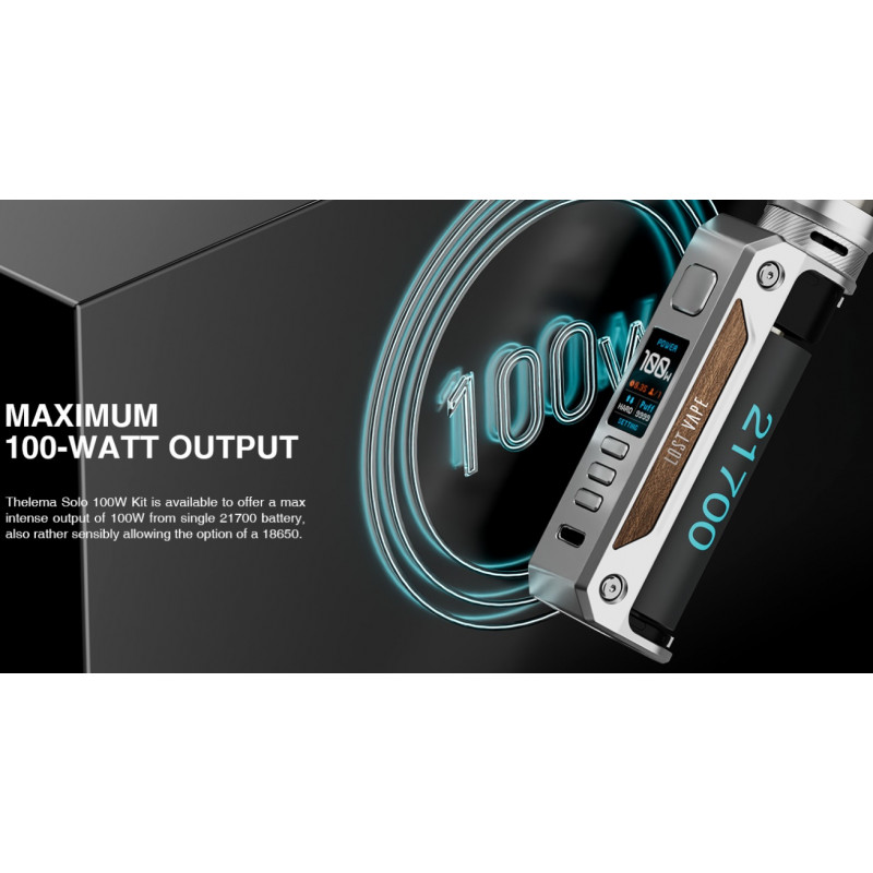 Lost Vape Thelema Quest Solo 100W maximale Leistung