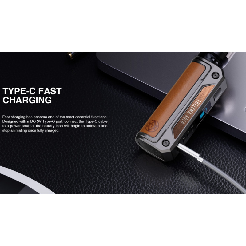 Lost Vape Thelema Quest Solo 100W USB Type-C Fast Charging