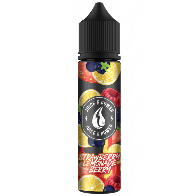 Juice & Power Strawberry Lemonade Berry Ansicht Flasche