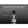 Voopoo Drag X Plus Professional Edition Kit Verbesserungen TPP 2.0 Pod Tank