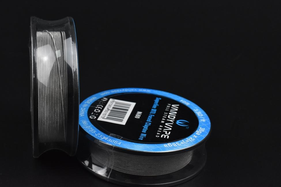 Vandy Vape Ni80 Superfine MTL Fused Clapton Wire 3