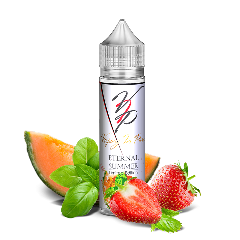 Vaping in Paris Eternal Summer Fraise Melon Basilic früchte