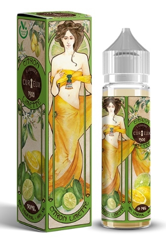 Curieux 1900 Citron Limette Ansicht Flasche Curieux 1900 Citrone Limette