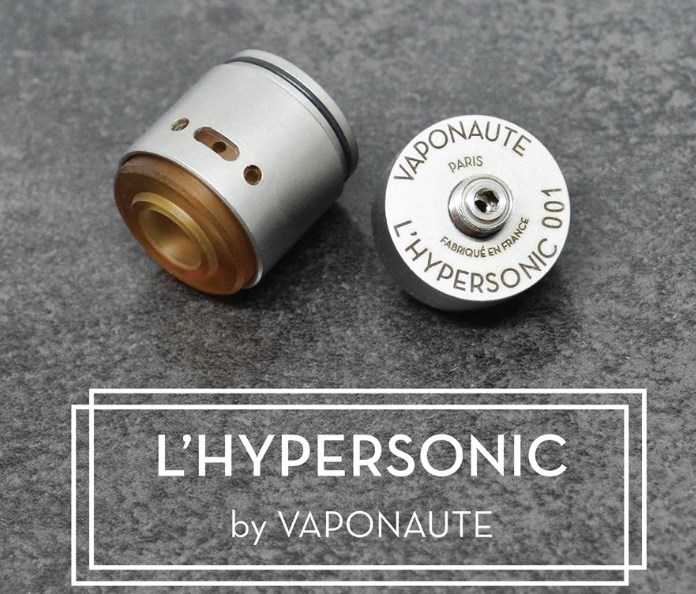 Vaponaute L'Hypersonic Ansicht Deck und Top Cap Vaponaute L'Hypersonic