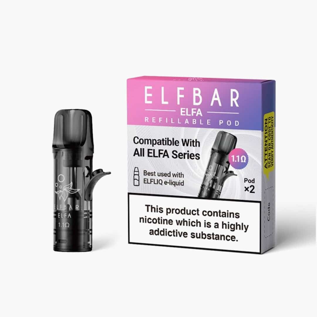 Elfbar Elfa nachfüllbarer Pod (leer) Elfbar Elfa nachfüllbarer Pod (leer)